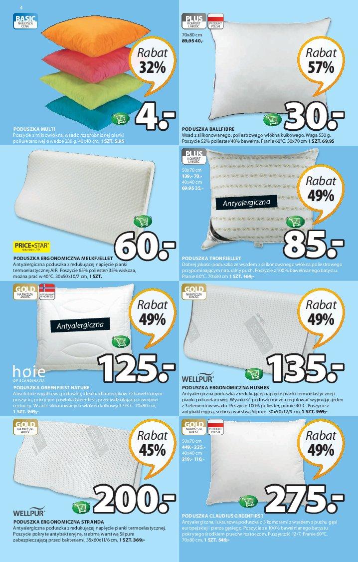 Gazetka promocyjna Jysk str. 4