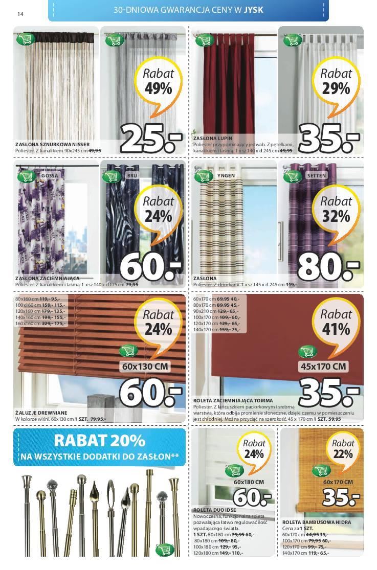 Gazetka promocyjna Jysk str. 14