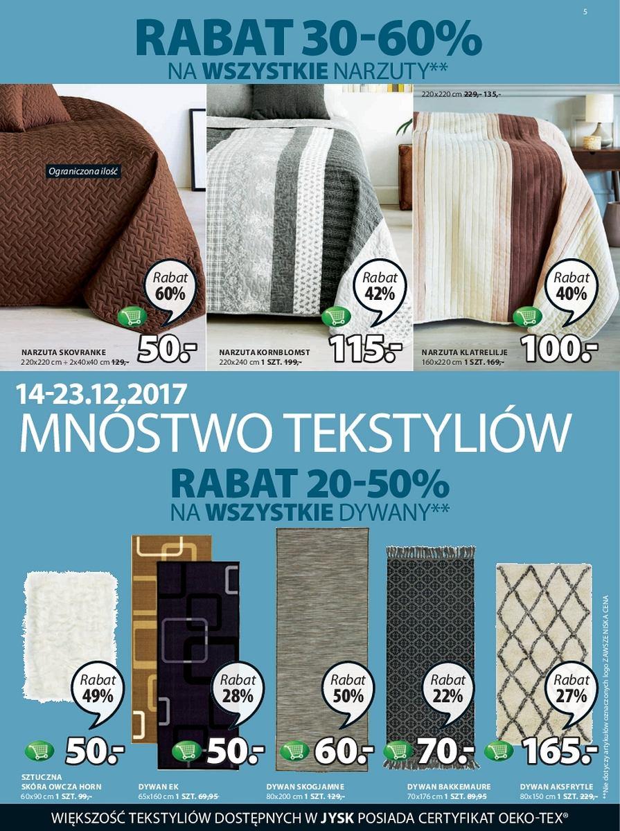 Gazetka promocyjna Jysk str. 5