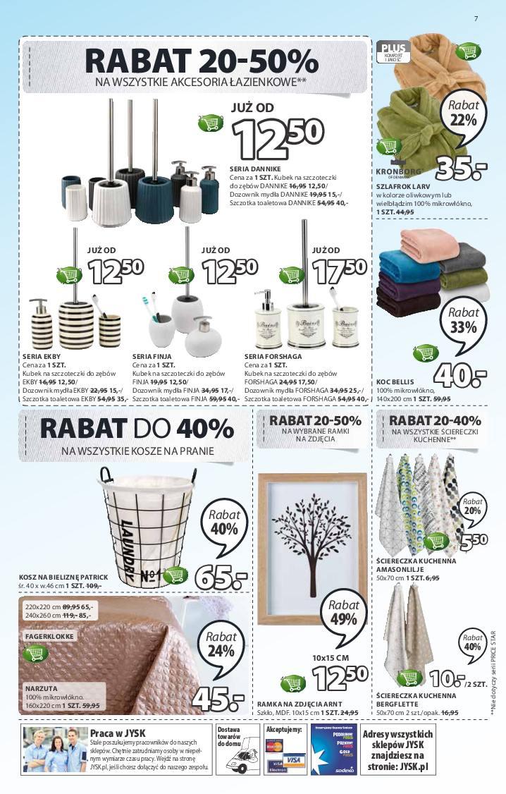 Gazetka promocyjna Jysk str. 7