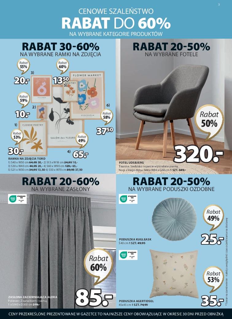 Gazetka promocyjna Jysk str. 3