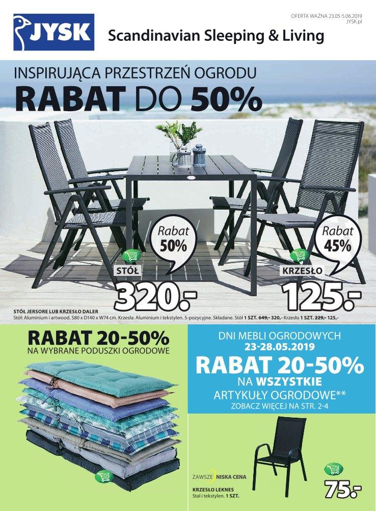 Gazetka promocyjna Jysk str. 1