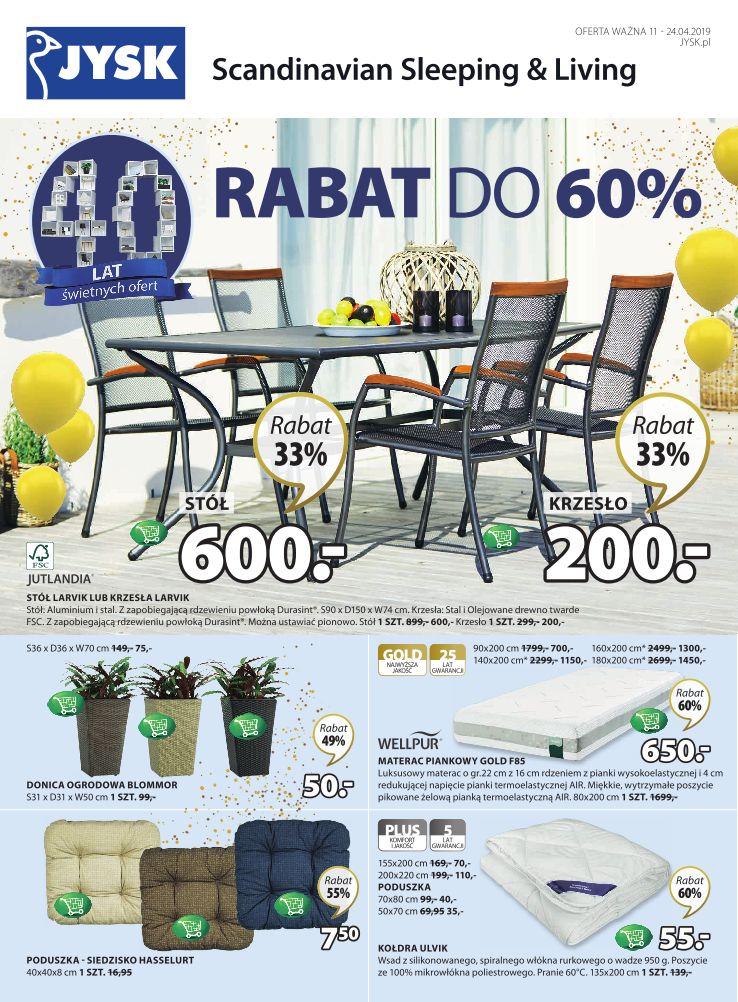 Gazetka promocyjna Jysk str. 1