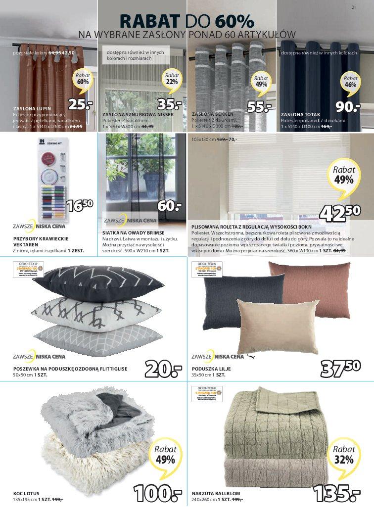 Gazetka promocyjna Jysk str. 21
