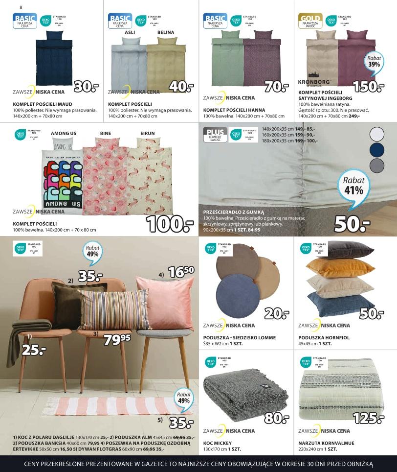 Gazetka promocyjna Jysk str. 8