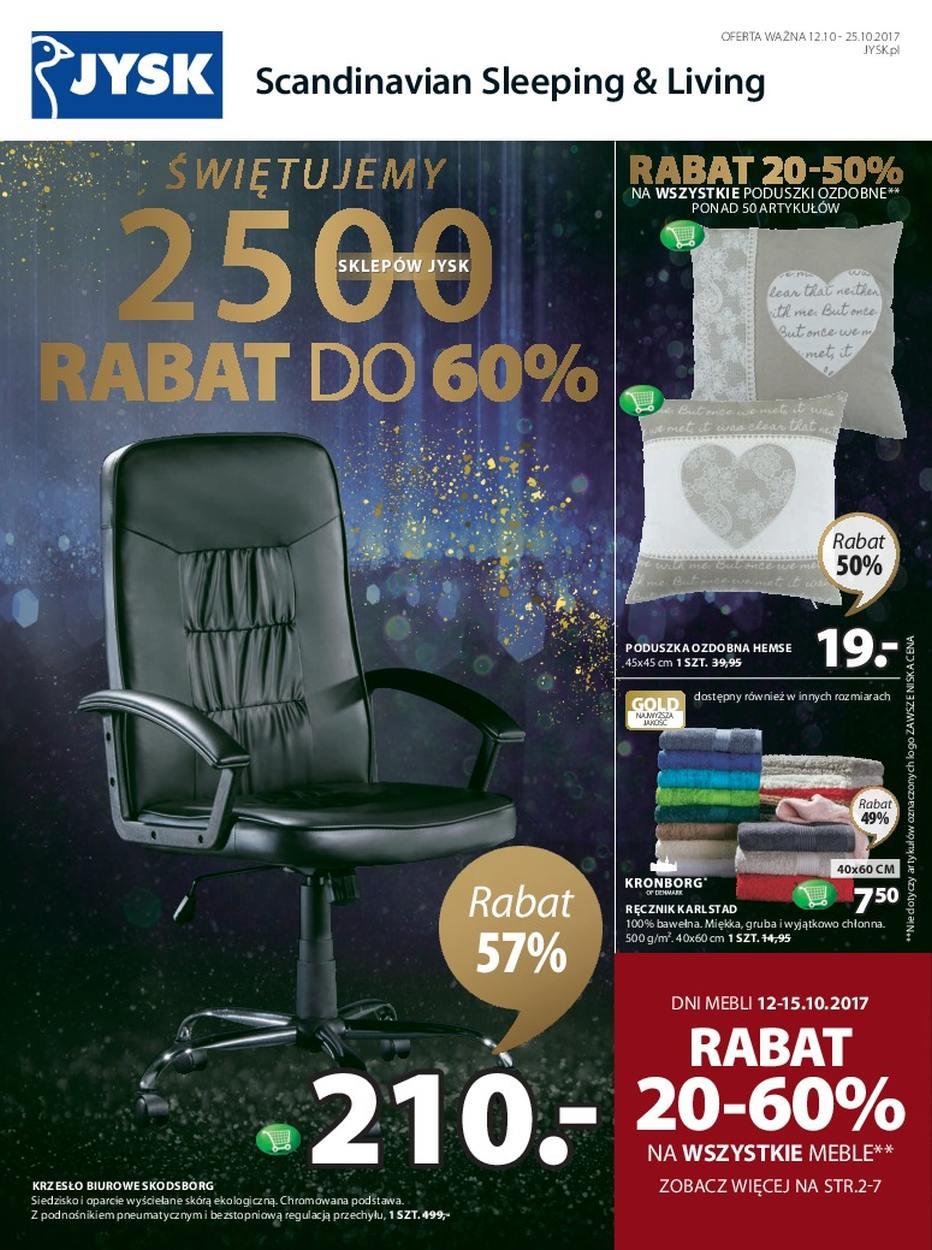 Gazetka promocyjna Jysk str. 1