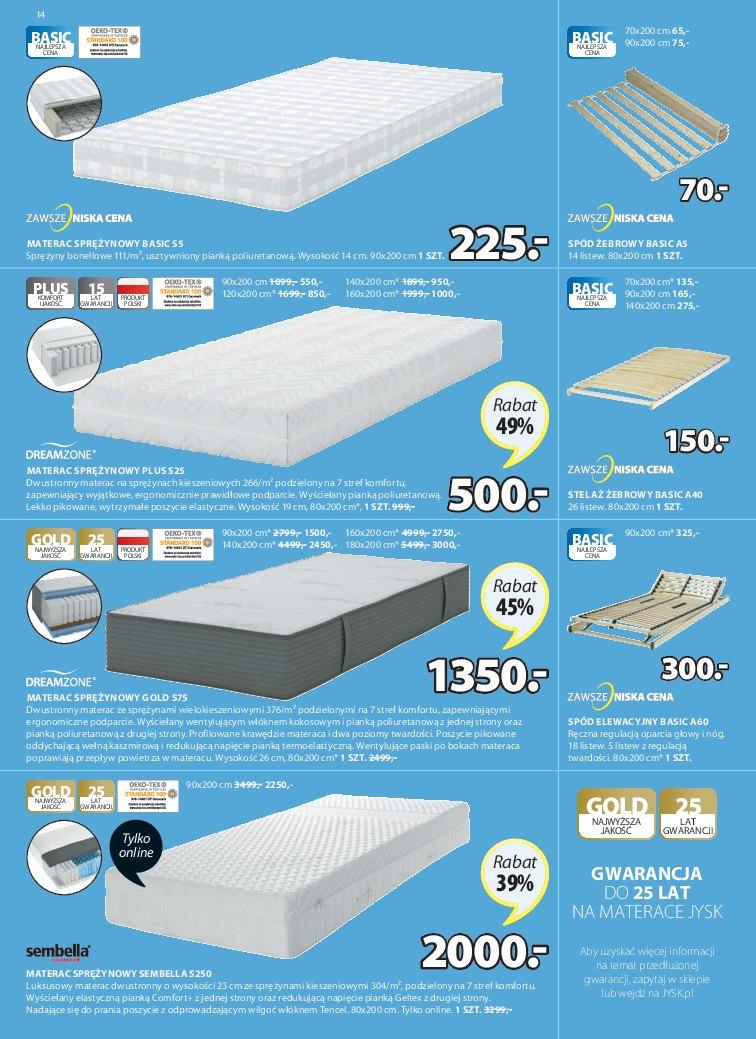 Gazetka promocyjna Jysk str. 14