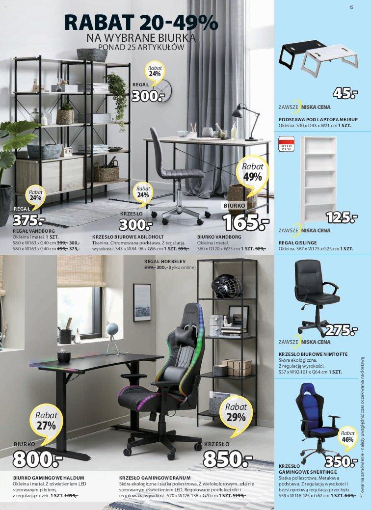 Gazetka promocyjna Jysk str. 15