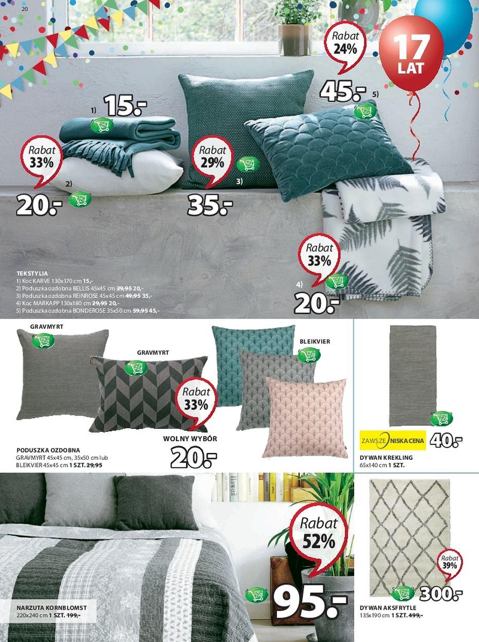 Gazetka promocyjna Jysk str. 20