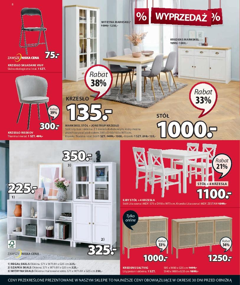 Gazetka promocyjna Jysk str. 8