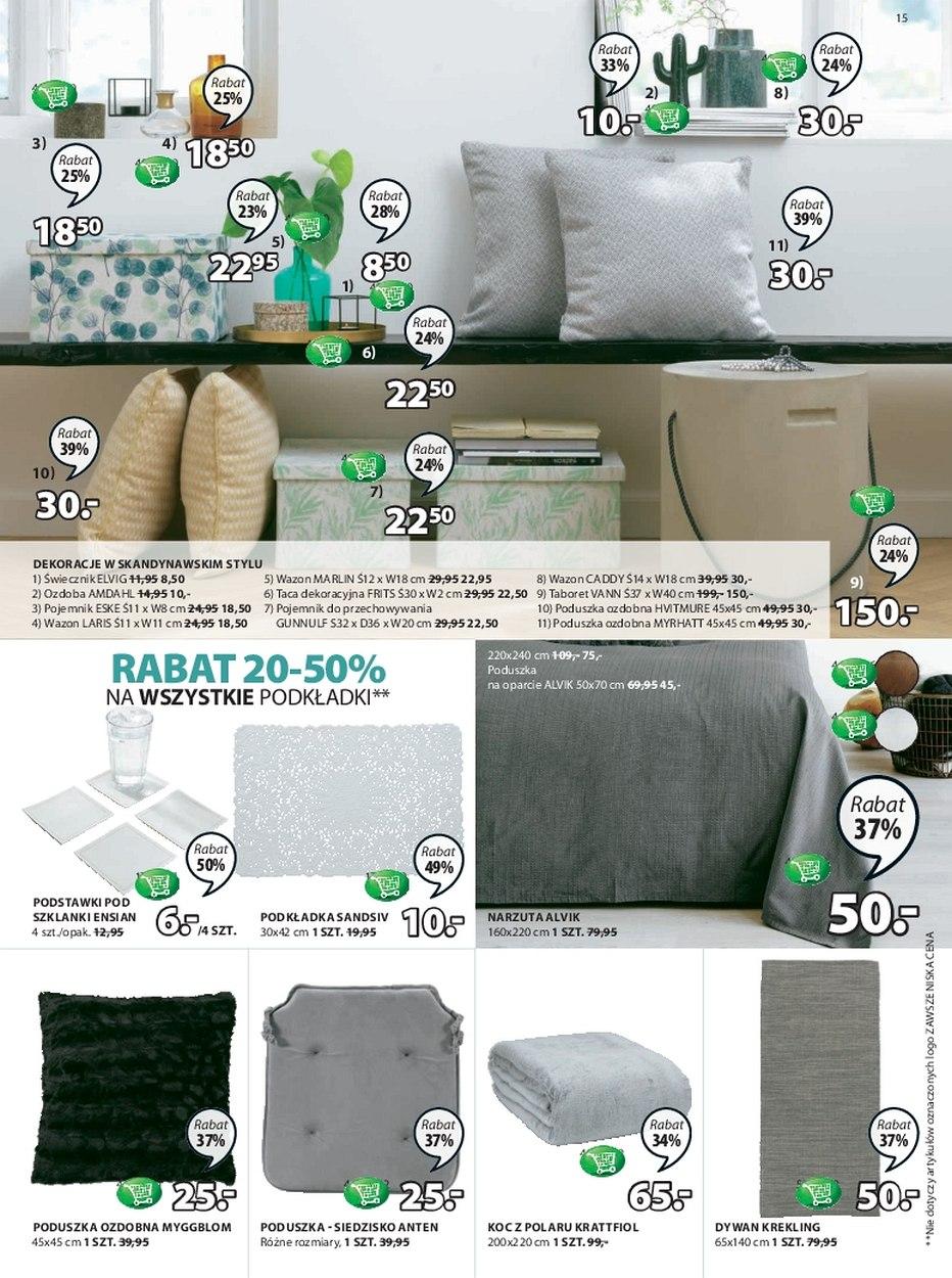 Gazetka promocyjna Jysk str. 15