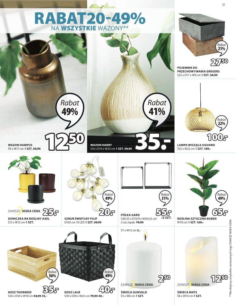 Gazetka promocyjna Jysk str. 21