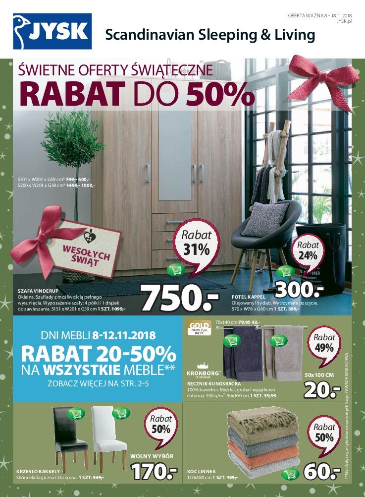 Gazetka promocyjna Jysk str. 1