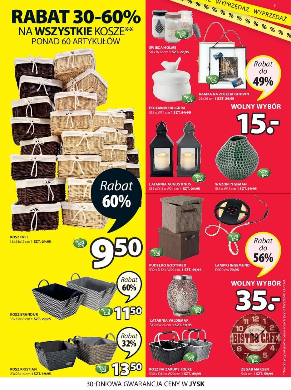 Gazetka promocyjna Jysk str. 5