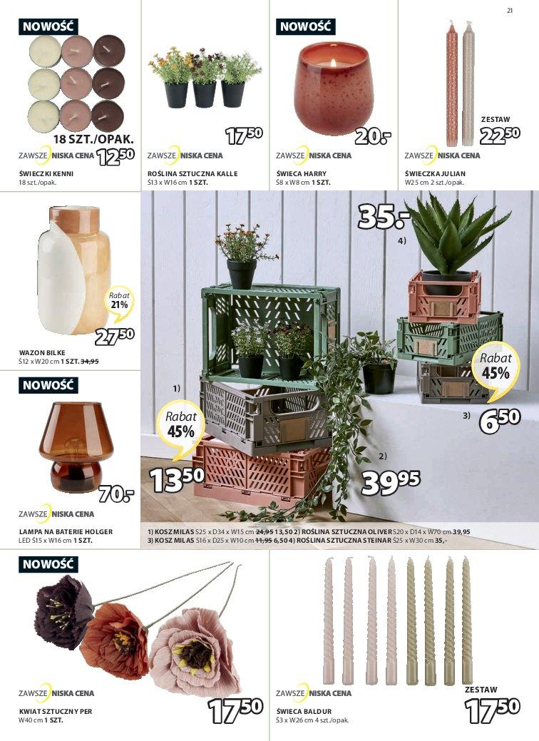 Gazetka promocyjna Jysk str. 21