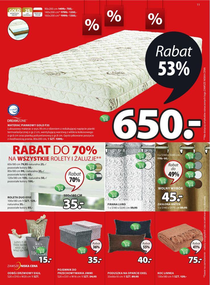 Gazetka promocyjna Jysk str. 11