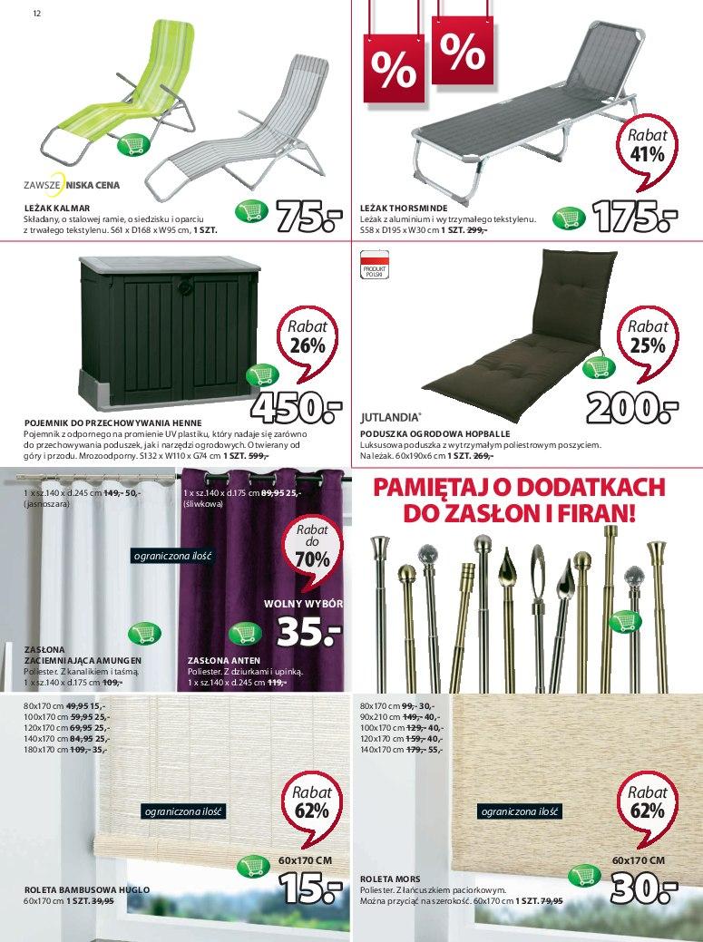 Gazetka promocyjna Jysk str. 12