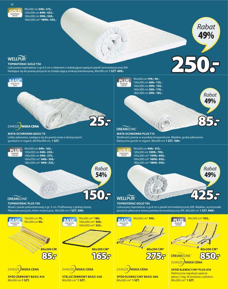 Gazetka promocyjna Jysk str. 10