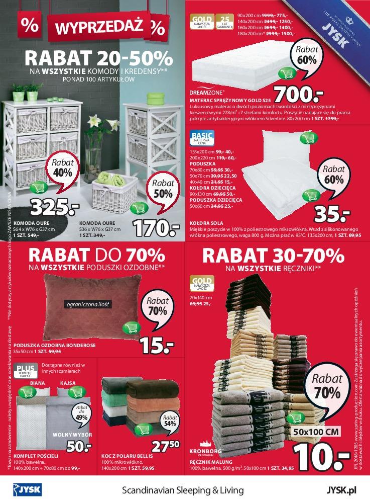 Gazetka promocyjna Jysk str. 16