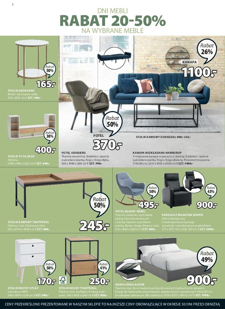 Gazetka promocyjna Jysk str. 2