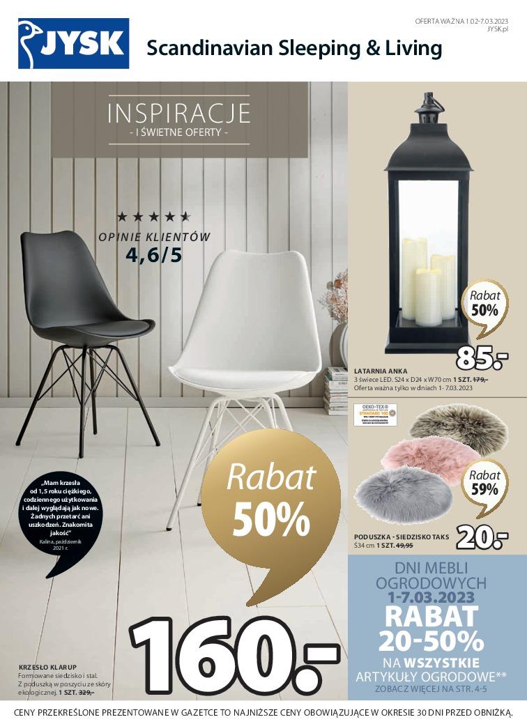 Gazetka promocyjna Jysk str. 1