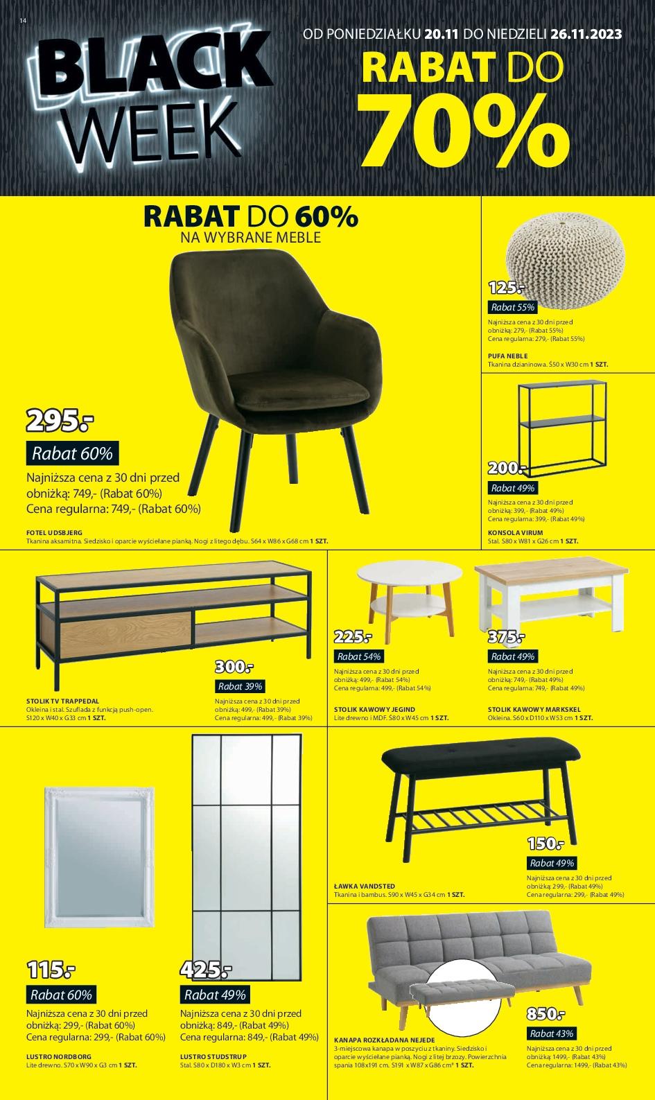 Gazetka promocyjna Jysk str. 14