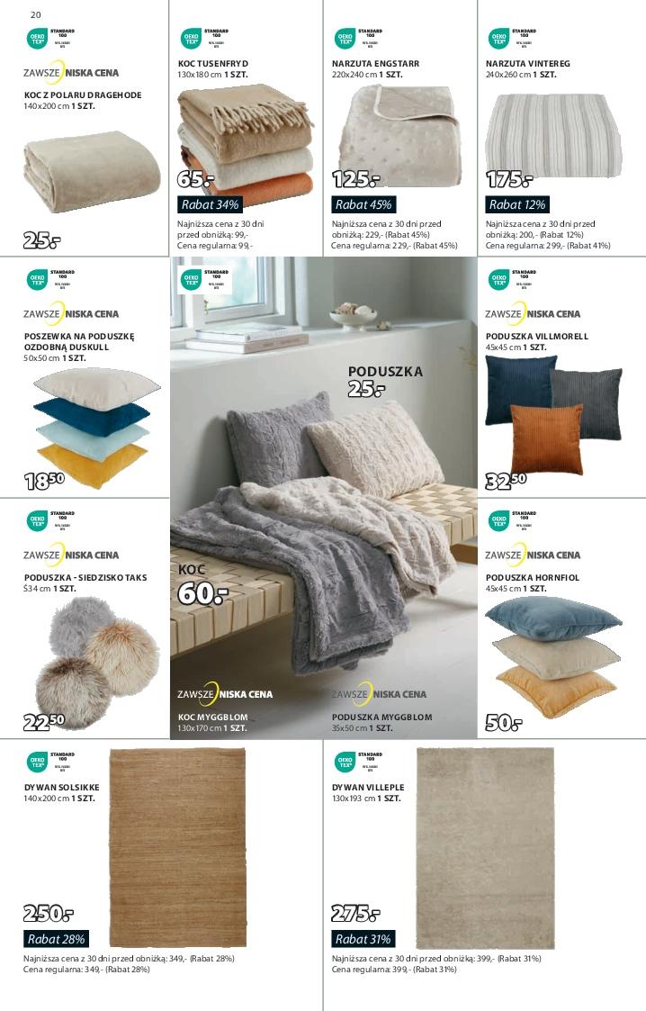 Gazetka promocyjna Jysk str. 20