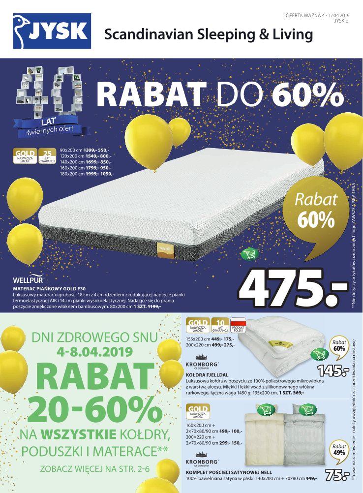 Gazetka promocyjna Jysk str. 1