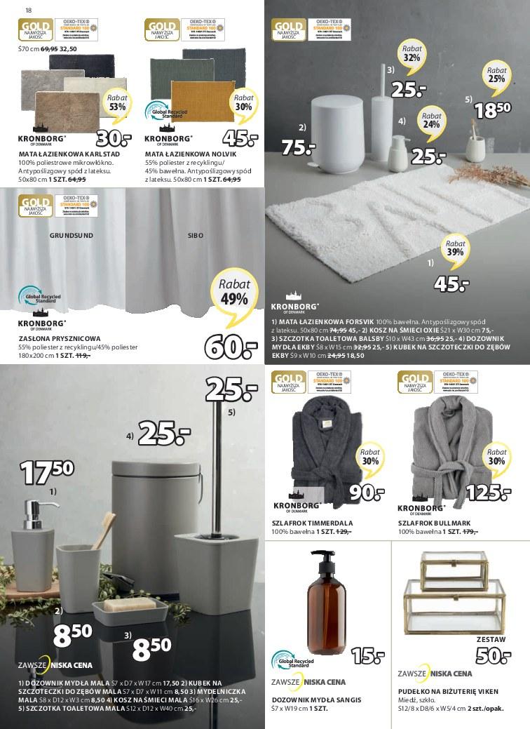 Gazetka promocyjna Jysk str. 18