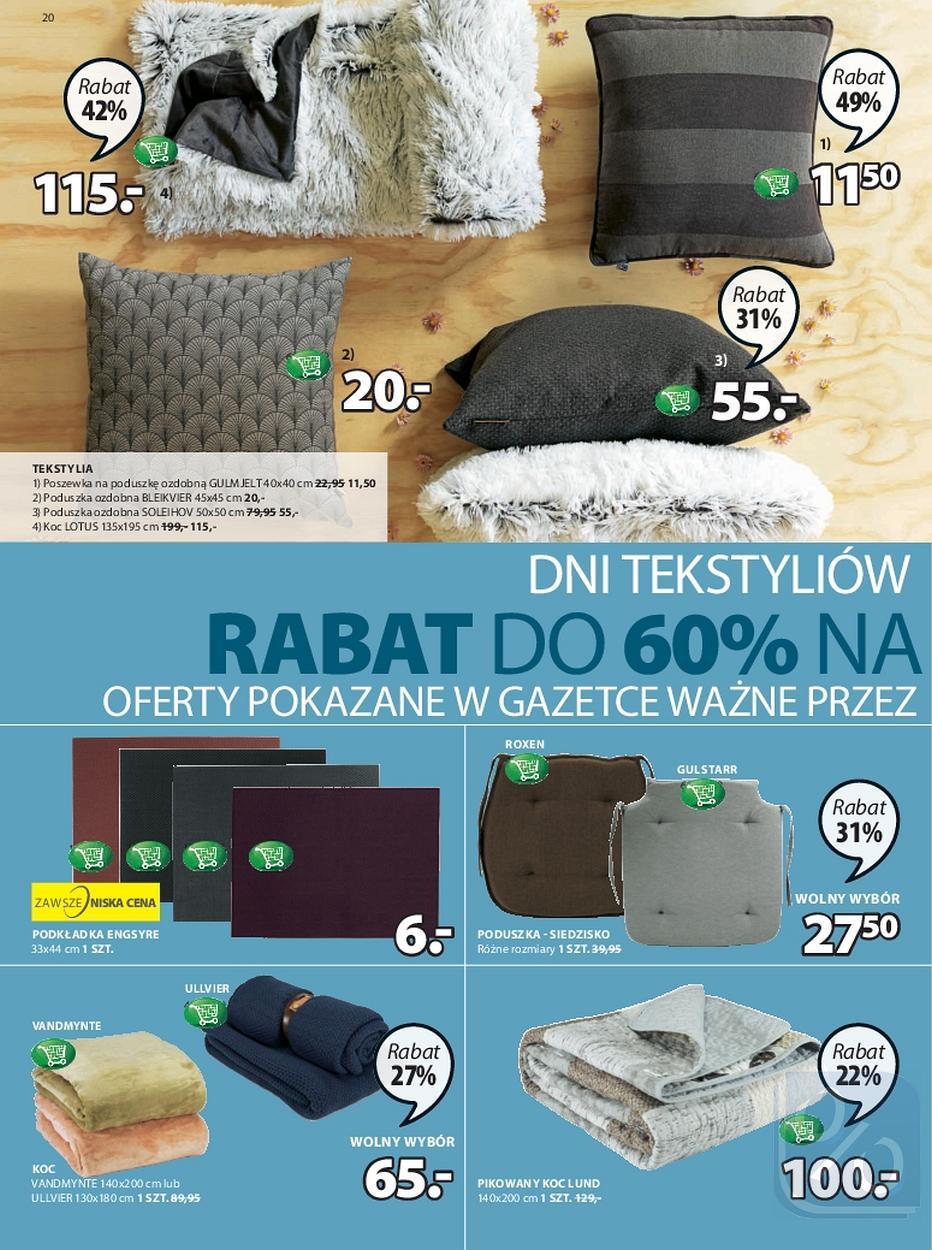 Gazetka promocyjna Jysk str. 20