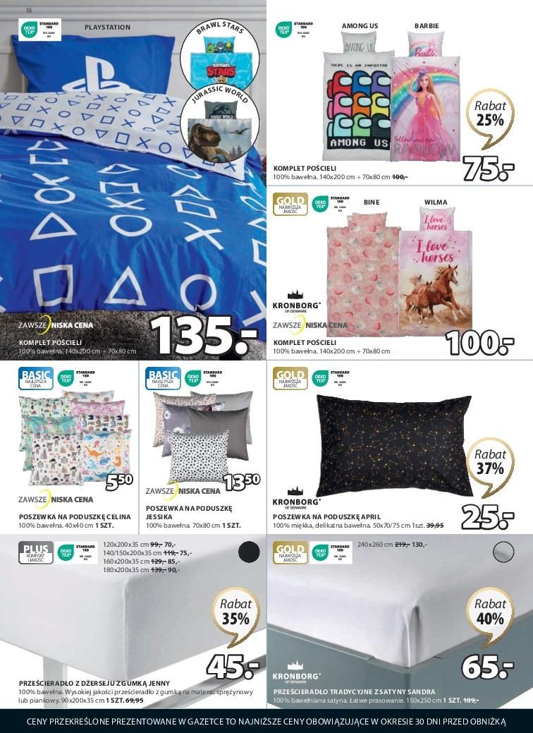Gazetka promocyjna Jysk str. 18