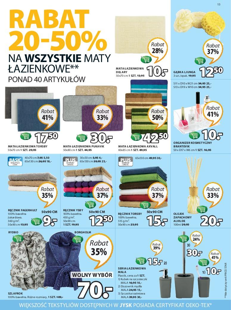 Gazetka promocyjna Jysk str. 13