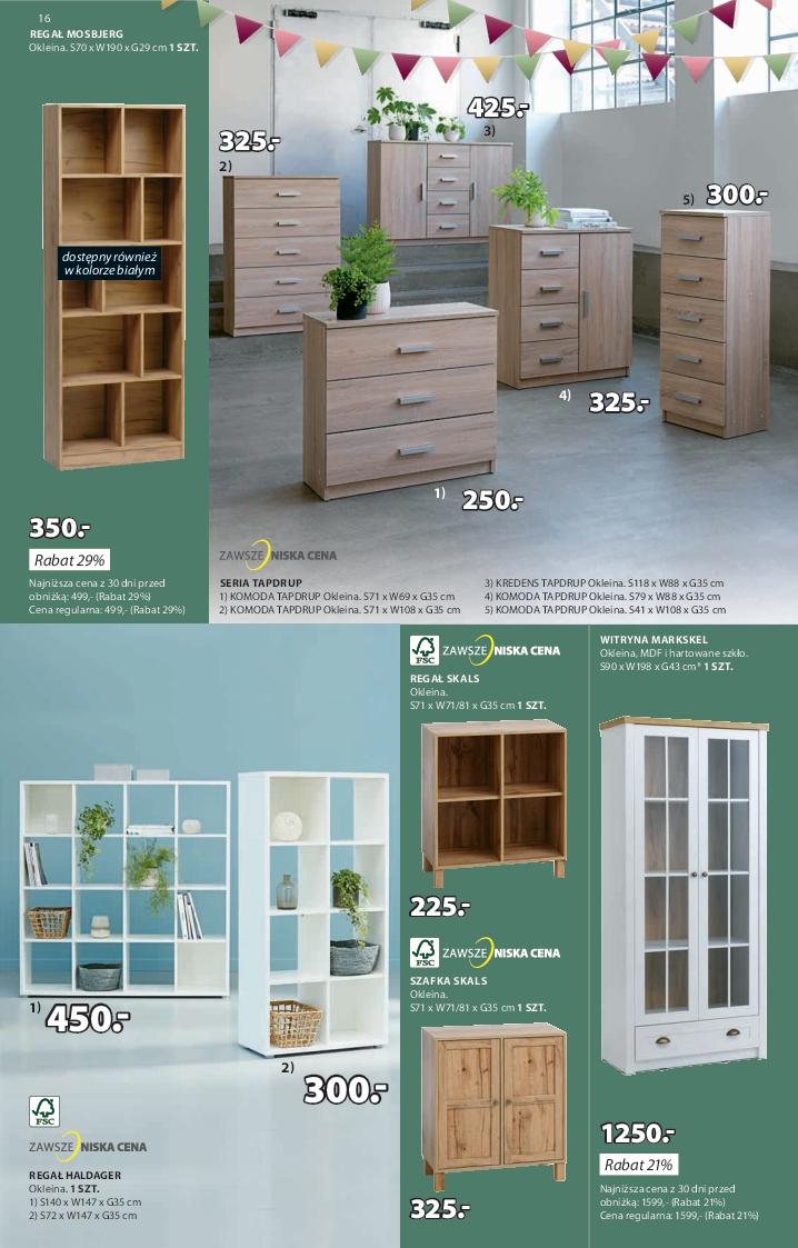 Gazetka promocyjna Jysk str. 16