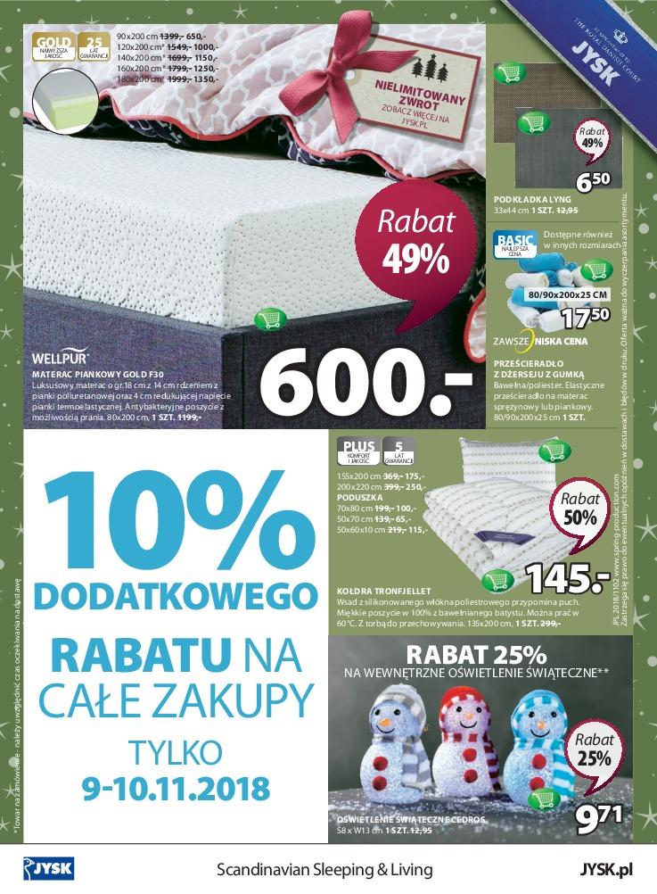 Gazetka promocyjna Jysk str. 16