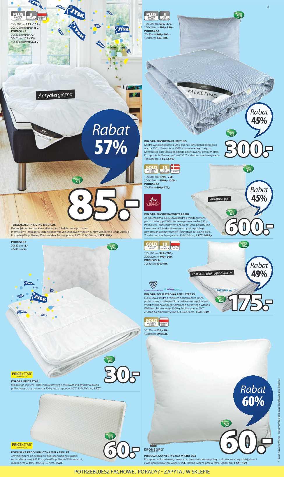 Gazetka promocyjna Jysk str. 5