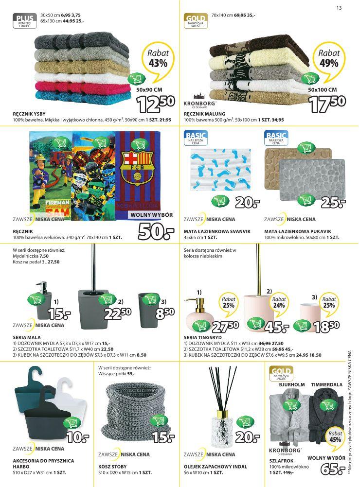 Gazetka promocyjna Jysk str. 13