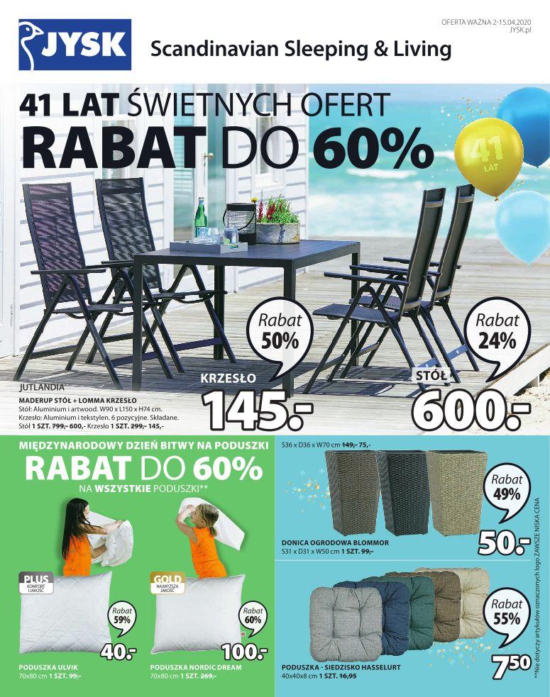Gazetka promocyjna Jysk str. 1