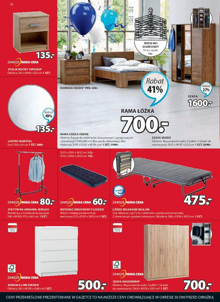 Gazetka promocyjna Jysk str. 20