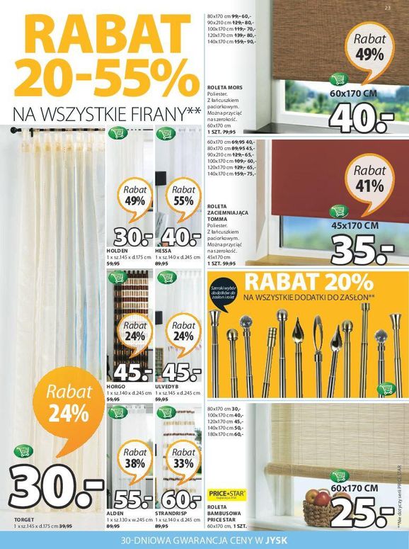 Gazetka promocyjna Jysk str. 23