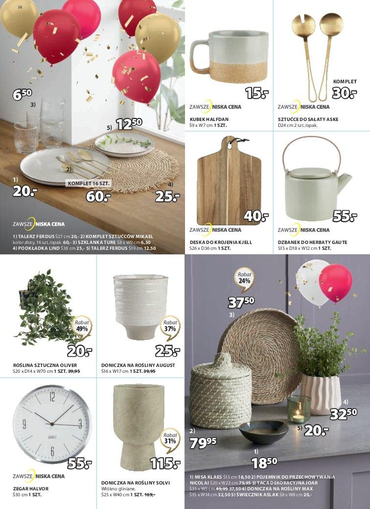 Gazetka promocyjna Jysk str. 14