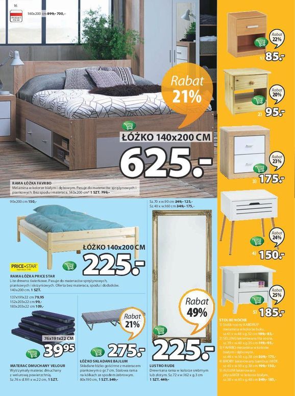 Gazetka promocyjna Jysk str. 16