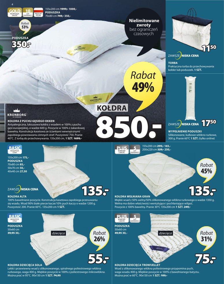 Gazetka promocyjna Jysk str. 4