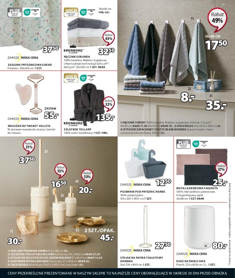 Gazetka promocyjna Jysk str. 13