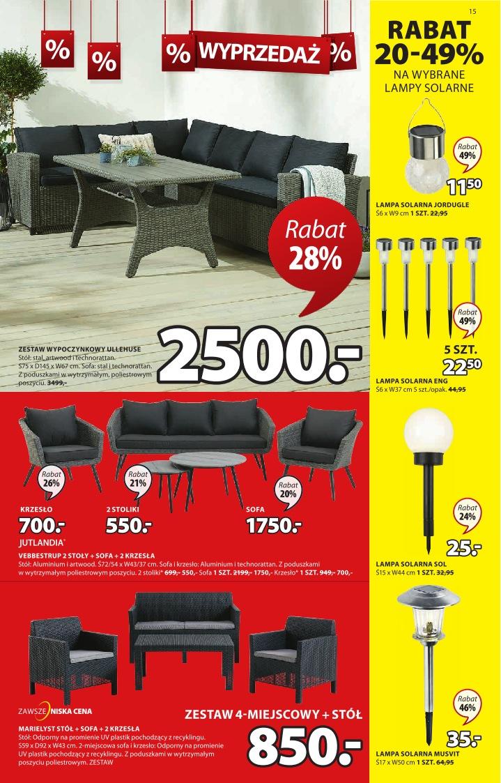 Gazetka promocyjna Jysk str. 15