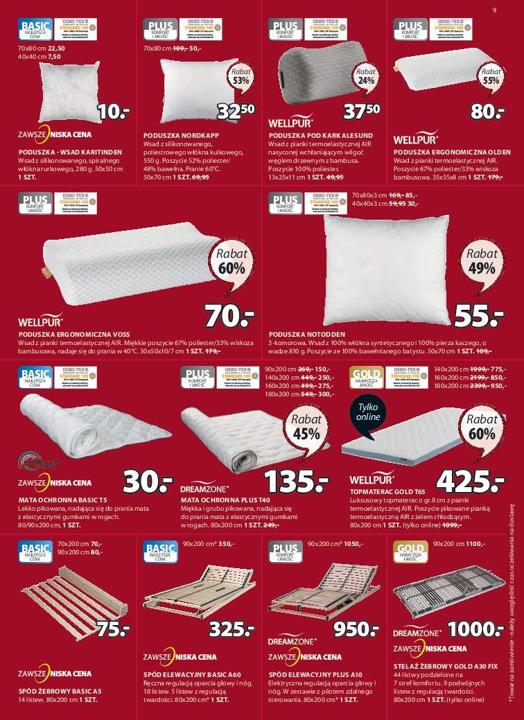 Gazetka promocyjna Jysk str. 9