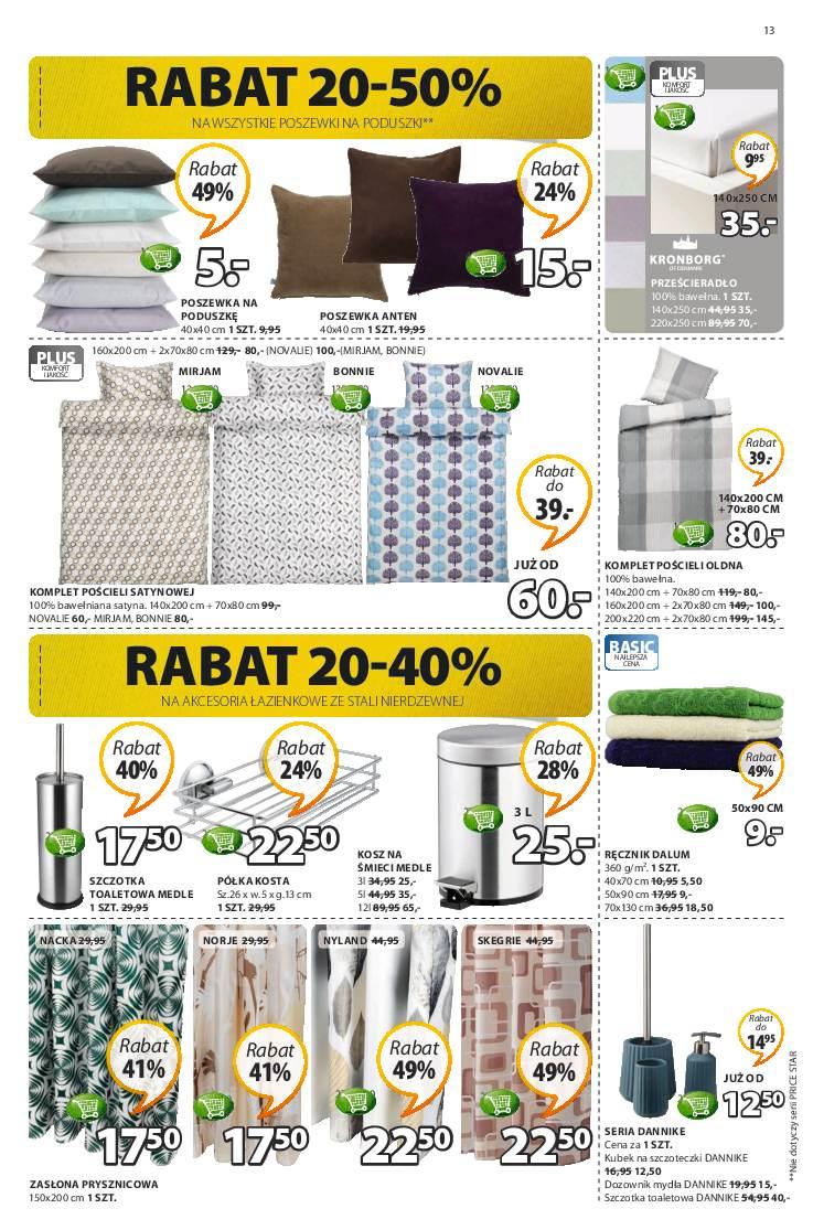 Gazetka promocyjna Jysk str. 13