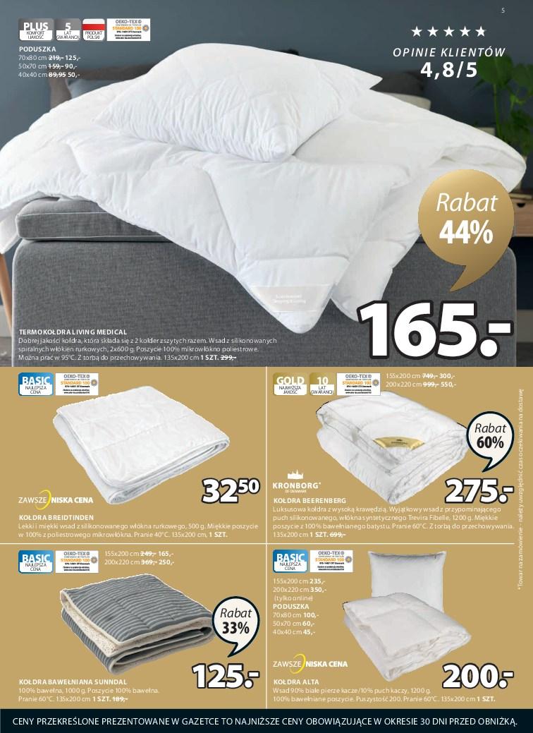 Gazetka promocyjna Jysk str. 5