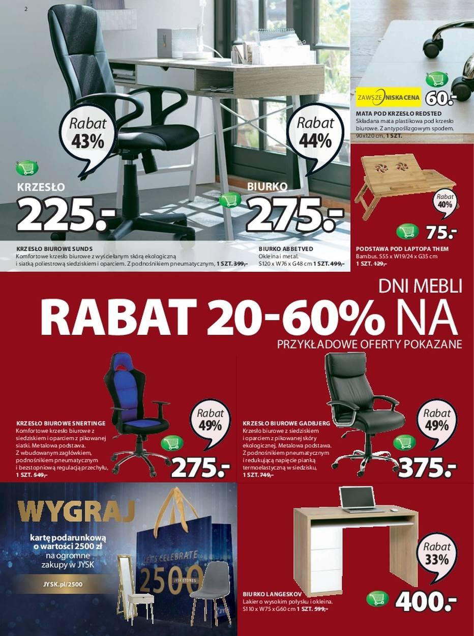 Gazetka promocyjna Jysk str. 2