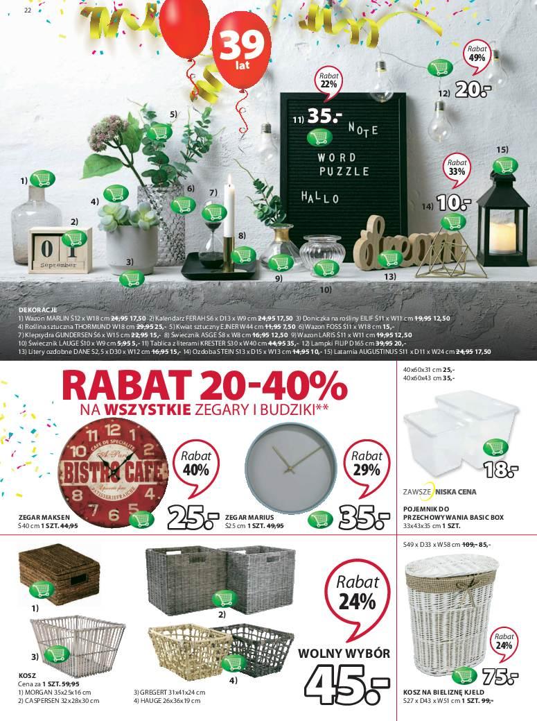 Gazetka promocyjna Jysk str. 22