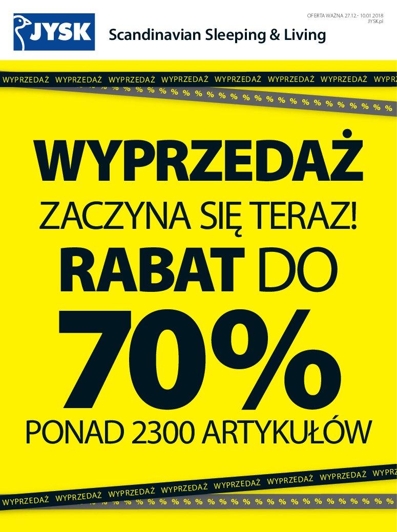 Gazetka promocyjna Jysk str. 1